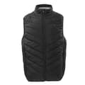 Smart Elektrisk Opvarmet Vest 9 Zoner Tyk Vinterjakke Sort 4XL