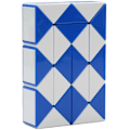 Miniatyrbild 1 av 3: 24 block Variety Magic linjal Plast Magic Snake Cube Slumpmässig färg