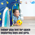 Pikkukuva 4 / 4: Rocket Ship Play -teltta pojille, Astronaut Space -teltta lapsille