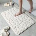 Miniatyrbilde 2 av 5: Brosteinspreget baderomsmatte Dørmatte Memory Foam Pad