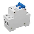 Miniatyrbilde 6 av 8: 2P DC Strømbryter B Type DIN Skinne Mini Sikkerhet Solar PV System DC500V 20A