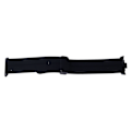 Miniatyrbillede 2 af 10: Silikon Magnetisk Foldbar Fleksibel Vandafvisende Urrem til Mi Band 8 Pro Sort