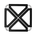 Pikkukuva 2 / 5: 3 kpl Silikoni Trivet Mats Square Premium Keittiön lämmönkestävä matto