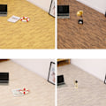 Pikkukuva 5 / 5: Eva Foam Golv Kakel Trä Grain Pussel Golv Matta Baby toddler 30 x1.0cm Shallow wooden grain