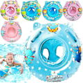 Miniatyrbild 1 av 2: Baby Simning Float Ring För 3-36 månader, Baby Neck Float Med Float Seat