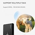 Miniatyrbild 4 av 5: Animal Chip Reader Mini Smart High Frequency Portable Non-Contact Pet Id Microchip Reader For Animal