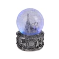 Miniatyrbillede 5 af 5: Paris Eiffeltårnet Snow Globe Music Box Lights, 100 mm 6 høj