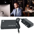 Pikkukuva 4 / 5: HD Multimedia Interface Splitter 1 In 4 Out Plug and Play HD Multimedia Interface Switcher Projektoreille DLP Lcd HDTV