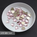 Miniatyrbillede 1 af 5: Engros lys pink multi stil flad ryg negl Rhinestone specialformede krystaller neglekunst sten 3d personlig dekoration 14-100pcs
