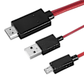 Pikkukuva 3 / 5: Ammattimainen Mhl 1080p Micro USB HDMI-kaapeli 11-nastaisella Samsung Galaxy S1-4 Note1-4 S4 I9500 S3 I9300