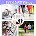 Pikkukuva 5 / 5: Geelikaaren tukityynyt Plantar Fasciitis -pohjalliset. 6 paria liimautuva High Arch Pad