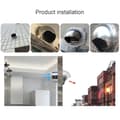 Miniatyrbillede 8 af 8: 100/150mm Ventilationsudtag Rustfrit Stål Luftventil Gitterdæksel