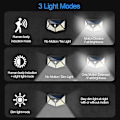 Miniatyrbilde 3 av 5: 2/4/6/8 stk 100 LED Solar Vegglys Utendørs Solar Lamp PIR Bevegelsessensor Solcelledrevet Sollys Gatelys for hagelys 4pcs