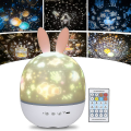 Miniatyrbillede 1 af 4: 2022 New 's Projector 360 Music Rotary + R + Remote + 6 S