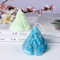 Miniatyrbillede 3 af 5: Candle Molddiy 3d Iceberg lysform, stearinlysfremstilling, aromaform, gør-det-selv silikoneform, juledekorative forme
