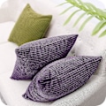 Miniatyrbilde 2 av 5: 2 stk Corduroy Corduroy Putetrekk Pyntepute