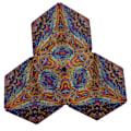Miniatyrbild 4 av 5: 3d Magnetic Cube Surfer Anti-stress pussel för barn Magic Mind Game for Brain Teaser Tree pattern