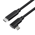 Miniatyrbilde 1 av 4: VR datakabel albue Type-c datakabel Usb3.1 Gen 2 dobbel hann videoprojeksjonskabel 20 vr mobilspillkabel Grey braid 2M
