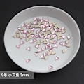Miniatyrbillede 1 af 5: Engros lys pink multi stil flad ryg negl Rhinestone specialformede krystaller neglekunst sten 3d personlig dekoration 9-100pcs