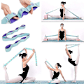 Miniatyrbild 1 av 2: Stretching remmar Hamstring Stretcher Device Elastiskt träningsband Yogamatta Bärremmar Ben Träningsutrustning 11 Loops