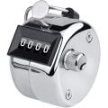 Miniatyrbillede 1 af 5: Clicker Counter Håndholdt Tally 4-cifret golf Manuel nummerscorer Mekanisk Palm Clicker