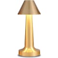 Miniatyrbilde 1 av 4: Touch Sensor Bar Opplastingsbare bordlamper (gyllen) Gold B