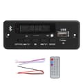 02CABT Afkodningskort Universal WAV Afkodningsmodul MP3 Dekoderkort med Bluetooth-opkald Sort