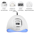Miniatyrbilde 2 av 5: 80w Nail Tørkelampe Uv Led Nail Lamp Gel Nails Med 4 Timer Setting Sensor British regulatory