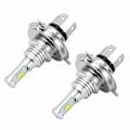 Miniatyrbillede 3 af 4: 2 stk H1 H3 H4 H7 H8/h11 9005 9006 6000k Super White Csp Led Forlygte pæresæt H1 White
