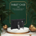 Miniatyrbillede 2 af 5: Silikoneetui til Galaxy Tab A7 Lite 2021 8,7 tommer T220 T225 tablettaske med pen Tabletstativ til O Black