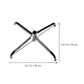 Miniatyrbild 4 av 4: 2:a julgransstativ Metall julgransstativ Julgransfästen