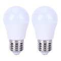 2 st E27 85-265V 5W 5000K LED-lampa med hög ljusstyrka för vardagsrum och sovrum