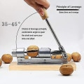 Miniatyrbild 3 av 4: Manual Heavy Duty Nut Cracker Quick Pecan Nutcracker Walnut Plier Desktop Kitchen Tool