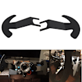 Miniatyrbillede 3 af 5: Heavy Duty Paddle Shifters til G29 racerbil Rc Game Modification Wheel 13-14 tommer rat