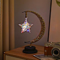 Pikkukuva 4 / 5: Dekorativ bordslampa, Moon Night Lamp Winding Bomullstråd Led Light Lamp style 1