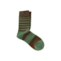 Miniatyrbillede 1 af 5: Men Thermal Winter Warm Moisture Wicking Cushion Boot Socks-tykke Kaffegrøn