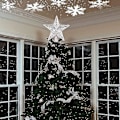 Miniatyrbilde 2 av 5: Juletre Topper Opplyst Stjerne, Projektor For Juletre Ornament silver star