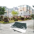 Pikkukuva 3 / 5: Sisä- ja ulkourheilulentopalloharjoittelu Professional Standard Sulkapallo Net Green Green