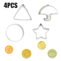 Miniatyrbillede 1 af 5: Squid Game Cookie Cutters Sukkerform Kiks Cutter Sæt