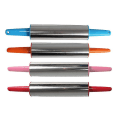 Miniatyrbillede 2 af 3: Rustfrit stål Rolling Stick Press Bar Bageværktøj Blue