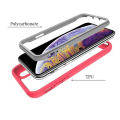 Miniatyrbild 2 av 5: För Iphone X Starry Sky Solid Color Series Shockproof Pc + Tpu Case(kungsblå)