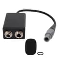 Aviation Headset Adapter General Aviation Dual til GA Hun til LEMO 6-pin Han Adapter