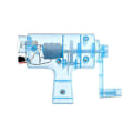 Miniatyrbild 4 av 5: Hhcx-handheld Manual Electricity Dc Crank Generator Model Miniature Light Blub Kit Science Experiment Kid