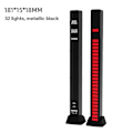 Miniatyrbillede 1 af 5: Hhcx-32 Led Rgb Bil Lyd Kontrol Lys Stemme Pc Pick Music Rhythm Light Black