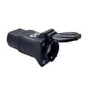Miniatyrbillede 3 af 5: 【BQ】Med Switch Bærbar 220V Type 2 Hanstik til Schuko Stik EV Opladningsadapter til EV Oplader EV Stik Black