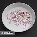 Miniatyrbillede 1 af 5: Engros lys pink multi stil flad ryg negl Rhinestone specialformede krystaller neglekunst sten 3d personlig dekoration 6-100pcs