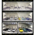 Miniatyrbild 5 av 5: Hhcx-display Cabinet Bright Scene Carport Led Light Jdm Nissan Nismo For Scale 1:64 For Model Car Diorama Garage Lbwk Lambo Furious scene
