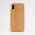 Pikkukuva 1 / 4: Iskunkestävä Tpu+ Wood case Iphone X:lle