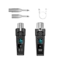Miniatyrbillede 1 af 5: 2.4G XLR-adaptersystem Trådløs mikrofon sender modtager til dynamisk mikrofon lydmixer guitar PA-system Black