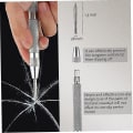 Miniatyrbilde 4 av 5: To typer automatisk senterstansing Aluminium Etched Carving Tool Hardware Tool Gold4pc